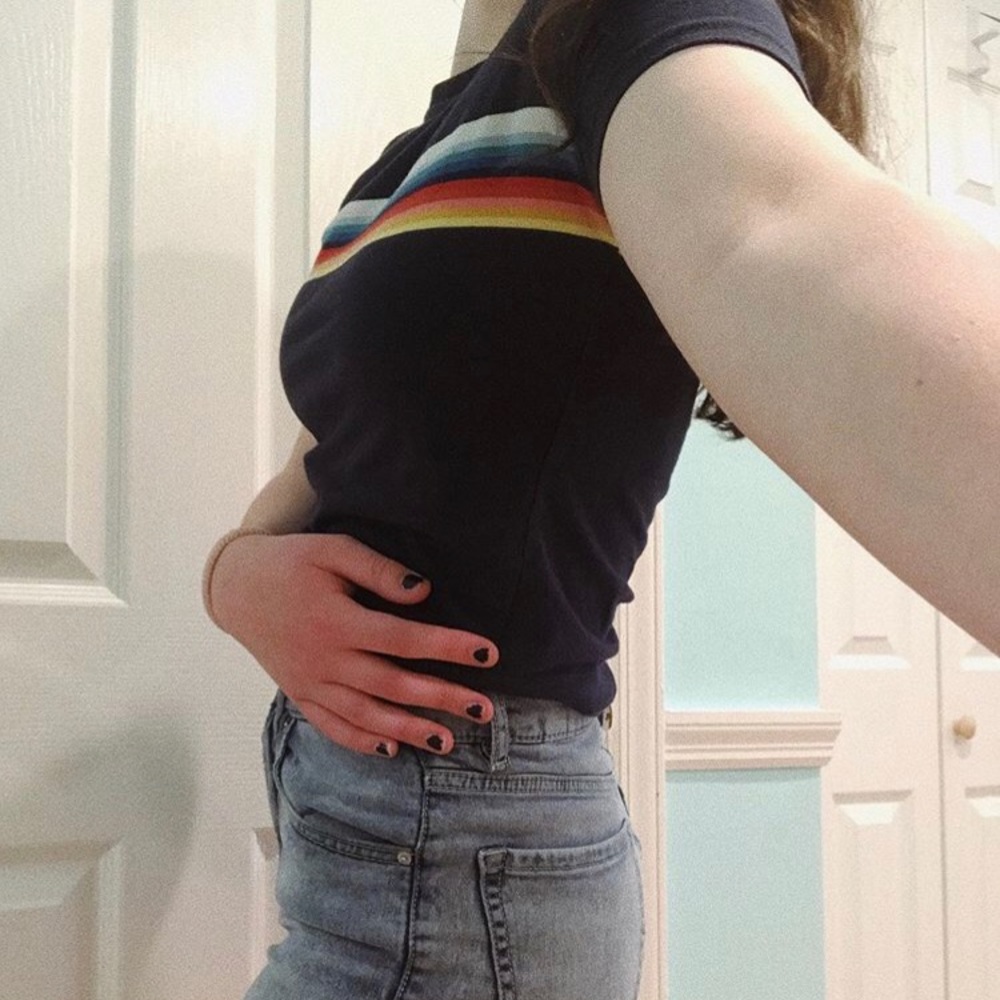 brandy stripe shirt SOLD!